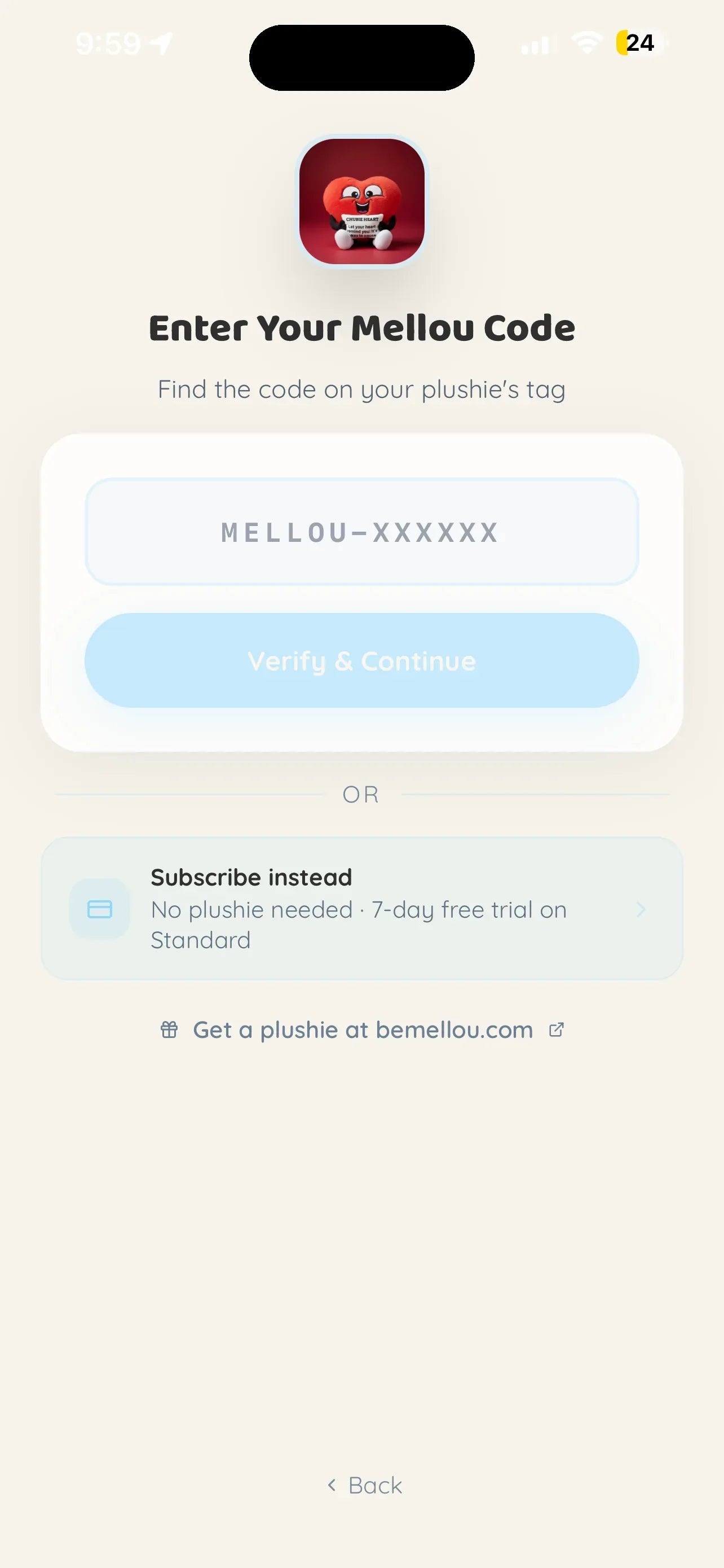 Bemellou App